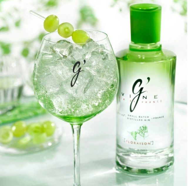 G’ Vine gin la ginebra de uva GVine Floraison