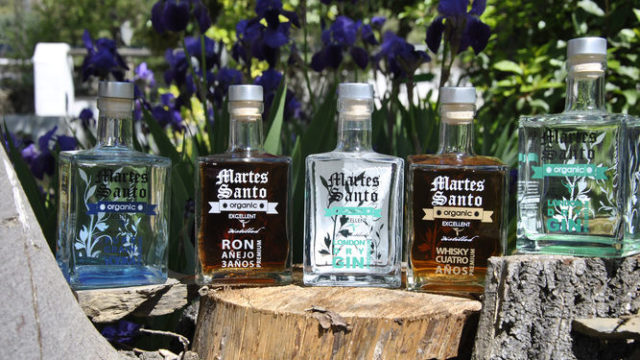 Los primeros ron y whisky ecológicos