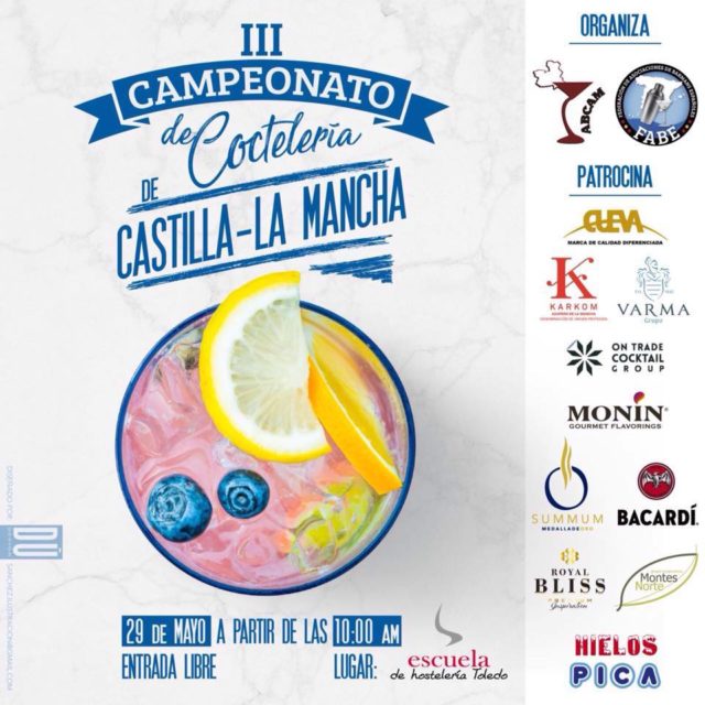 Los ganadores del III Campeonato de cocteleria de Castilla La Mancha