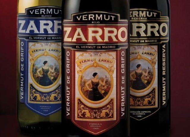 Vermut Zarro es el Vermut de Madrid