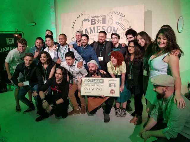 Cisco Rodriguez bartender de Peyote San se proclama ganador del concurso Jameson Bartenders Ball 2017