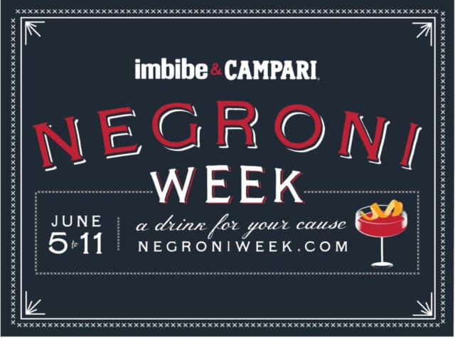Arranca la Negroni Week 2017