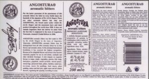 Cuanto tiempo hace que no compras Angostura