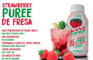 Puré de Fresa de Sanz