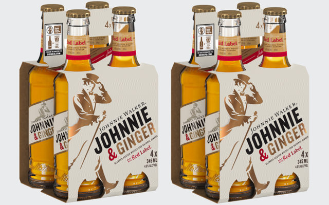Johnnie & Ginger, el botellín de Diageo