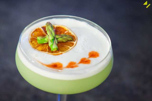 Green Pisco Sour by Ivan Talens Green Pisco Sour