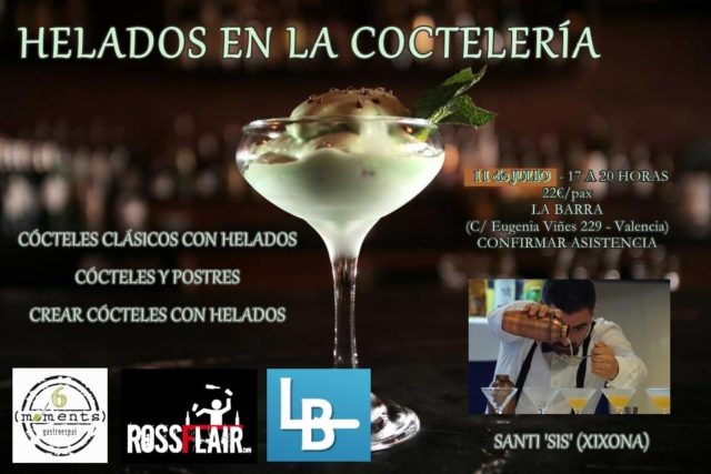 Masterclass «Helados en la Coctelería» masterclass de helados valencia
