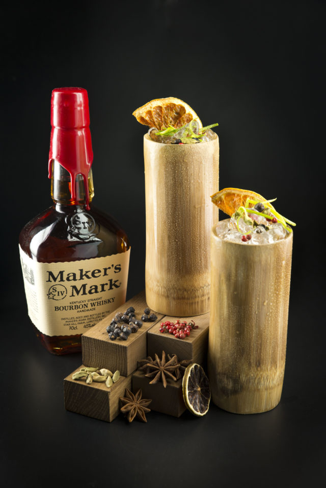 Spicy Punch, Javier de Las Muelas Maker ́s Mark y Dry Martini By Javier de las Muelas,