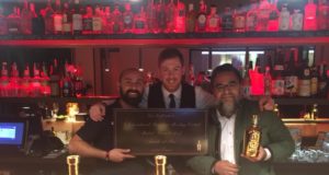 Javier Garcia Cantero ganador del GOLD 999.9 REVEALING MIXOLOGY CONTEST