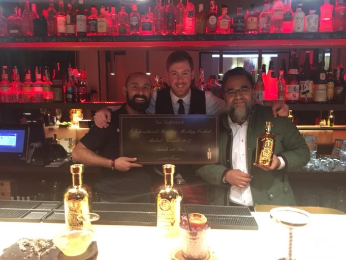 Javier Garcia Cantero ganador del GOLD 999.9 REVEALING MIXOLOGY CONTEST