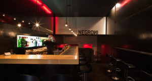 Negroni cocktail bar