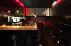 Negroni cocktail bar