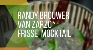 Cóctel sin alcohol, fresco, dulce y salado