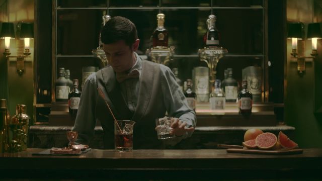 Negroni de Ron Diplomatico Mantuano