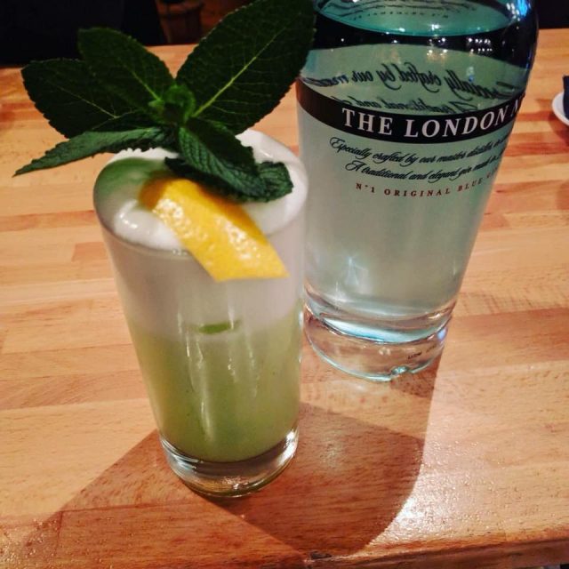 Coctel Southside fizz en Torre Rosa