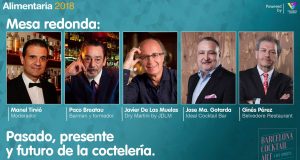 Mesa redonda en Barcelona Cocktail Art