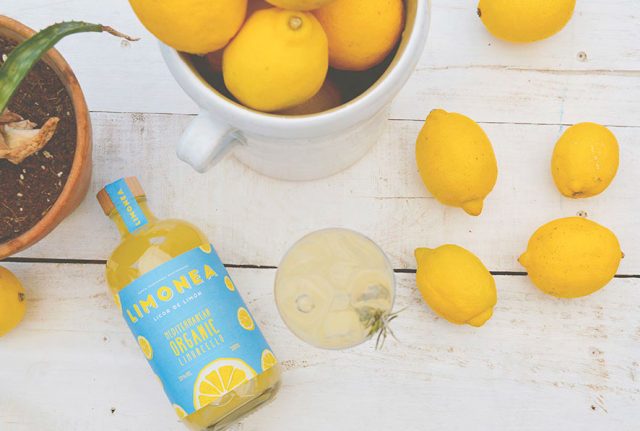 Limonea, licor de limón orgánico