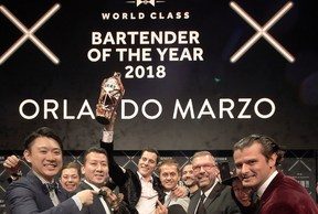 El australiano Orlando Marzo es coronado como mejor bartender del mundo