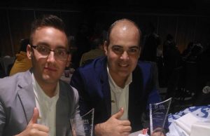 Emilio Rodriguez gana el Primer premio de la copa Monin (sin alcohol)