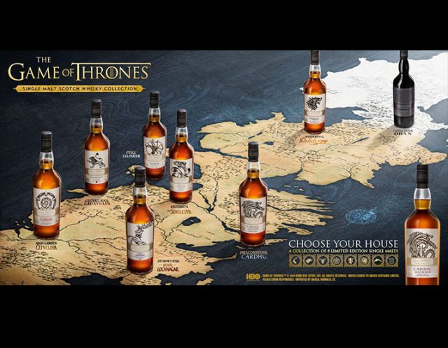 WHISKIES DE MALTA INSPIRADA EN JUEGO DE TRONOS