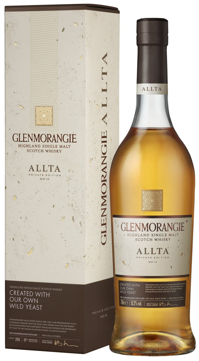 Glenmorangie revela su primer whisky creado con levadura silvestre; ‘Glenmorangie Allta’