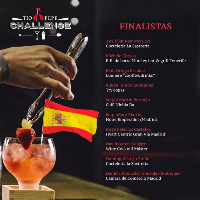 Tío Pepe Challenge. Finalistas España