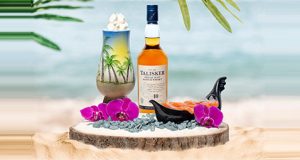 Cóctel the spell of the island by Andrea Maccarone. Hotel Emperador