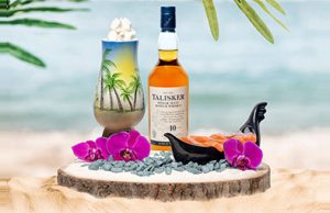 Cóctel the spell of the island by Andrea Maccarone. Hotel Emperador