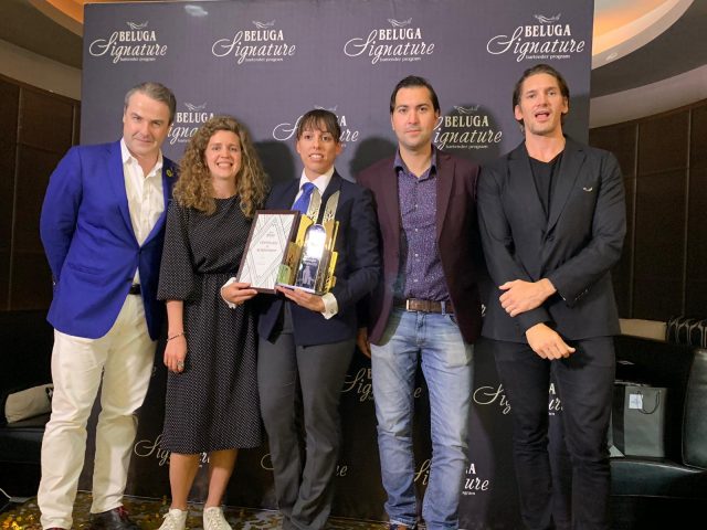 Lucia Montanelli Ganadora Mundial de Beluga Vodka Signature 2019