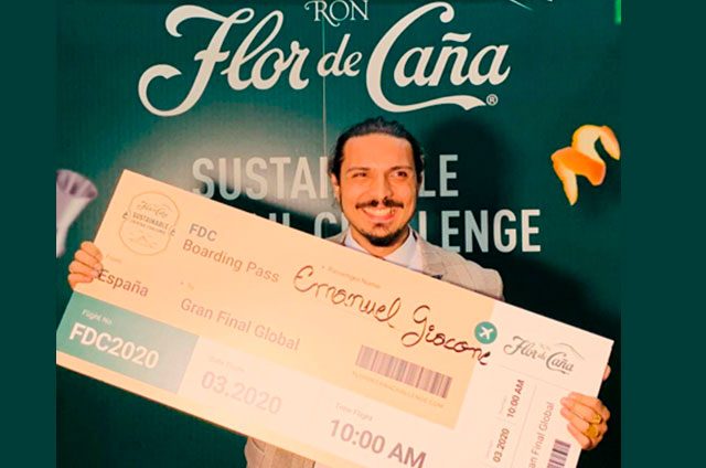 Ema Giacone, ganador España de Sustainable Challenge Flor de caña