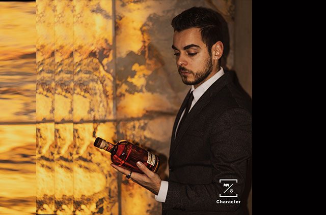 Coctel «Character» by Davide Fracasso. BACARDÍ LEGACY