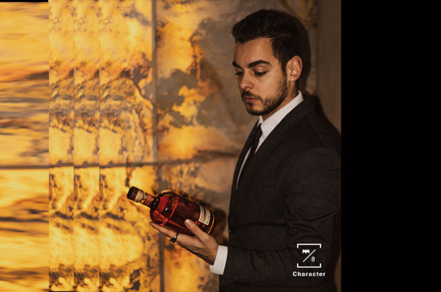 Coctel «Character» by Davide Fracasso. BACARDÍ LEGACY