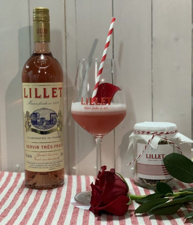 Cóctel de los Amantes para San Valentin