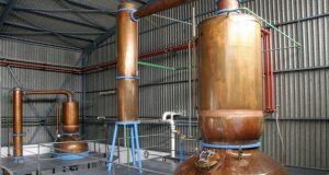 Bebidas espirituosas entre la fabricación de gel y coronavirus