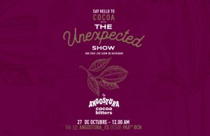 Presentación de Angostura Cocoa Bitters en el canal de Instagram Angostura