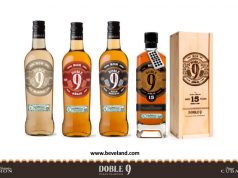 Doble 9, gama de rones cubanos Doble 9 Blanco, Añejo, Gran Reserva y 15 Años.