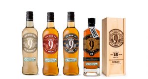 Doble 9, gama de rones cubanos Doble 9 Blanco, Añejo, Gran Reserva y 15 Años.
