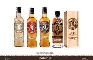 Doble 9, gama de rones cubanos Doble 9 Blanco, Añejo, Gran Reserva y 15 Años.