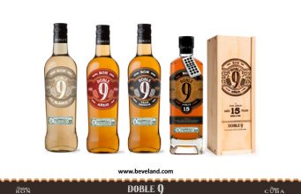 Doble 9, gama de rones cubanos Doble 9 Blanco, Añejo, Gran Reserva y 15 Años.