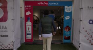 Tienda Pop Up Ballantine’s Light y Beefeater Light Gran Vía Madrid