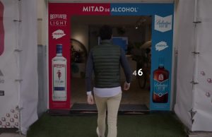 Tienda Pop Up Ballantine’s Light y Beefeater Light Gran Vía Madrid