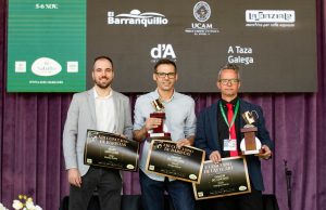 SALZILLO TEA AND COFFEE PREMIA A VALENTIN COMO MEJOR BARISTA.