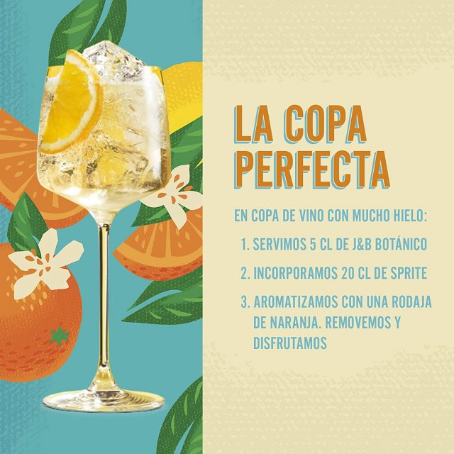 Los sitios más cool de España para seguir disfrutando de tu combinado perfecto de J&B Botánico con Sprite