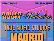 BOILER ROOM X BALLANTINE’S VUELVE A MADRID DEL 18 AL 27 DE ENERO PARA CELEBRAR LA INCLUSIÓN EN LAS PISTAS DE BAILE CON EL LANZAMIENTO DE TRUE MUSIC STUDIOS