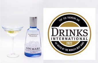 GIN MARE, ÚNICA GINEBRA ESPAÑOLA ENTRE LAS FAVORITAS DE LOS MEJORES BARES DEL MUNDO