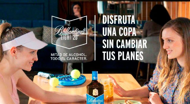 Ballantine´s Light: Disfrutar de una copa sin cambiar tus planes es posible
