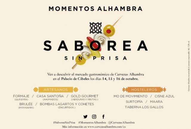 Cervezas Alhambra presenta en Madrid ‘Saborea Sin Prisa’