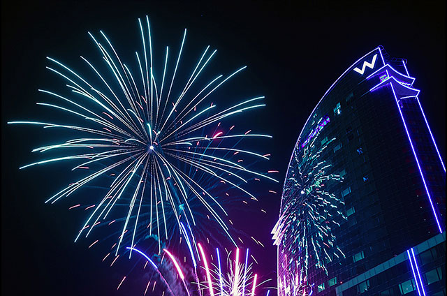 W BARCELONA REVIVE LOS ALEGRES AÑOS 20 PARA CELEBRAR EL AÑO NUEVO