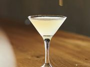 Lemon Balm Martini con The Botanist