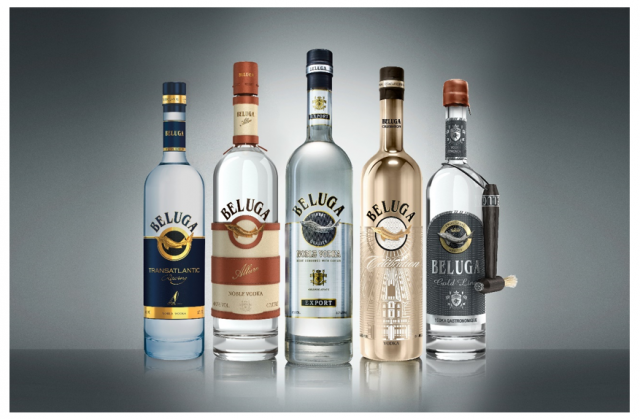 Varma refuerza su portafolio super premium incorporando el icónico vodka Beluga